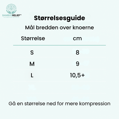 BambusRelief™ Kompressionshandsker – Naturlig lindring for ømme hænder